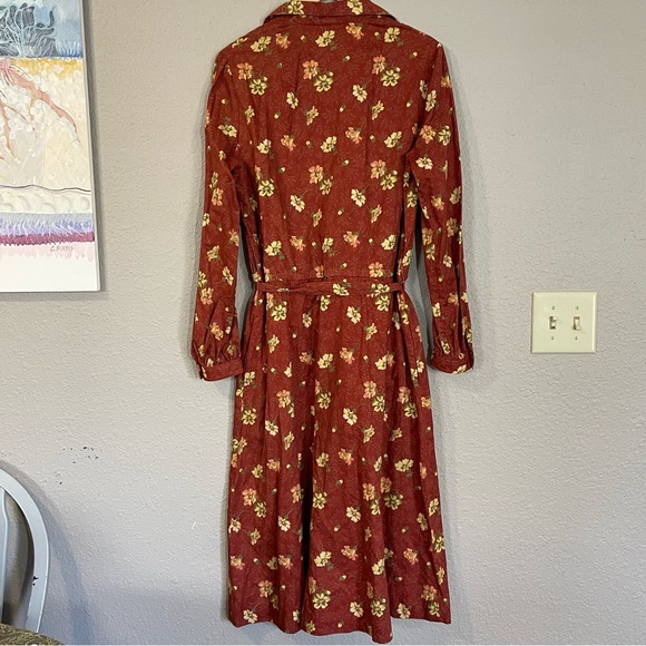 Vintage B. Altman & Co. Full button front, 100% cotton shirt dress. Women’s 16 - Picture 10 of 10